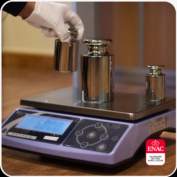 Calibraci&oacute;n Masa In Situ
