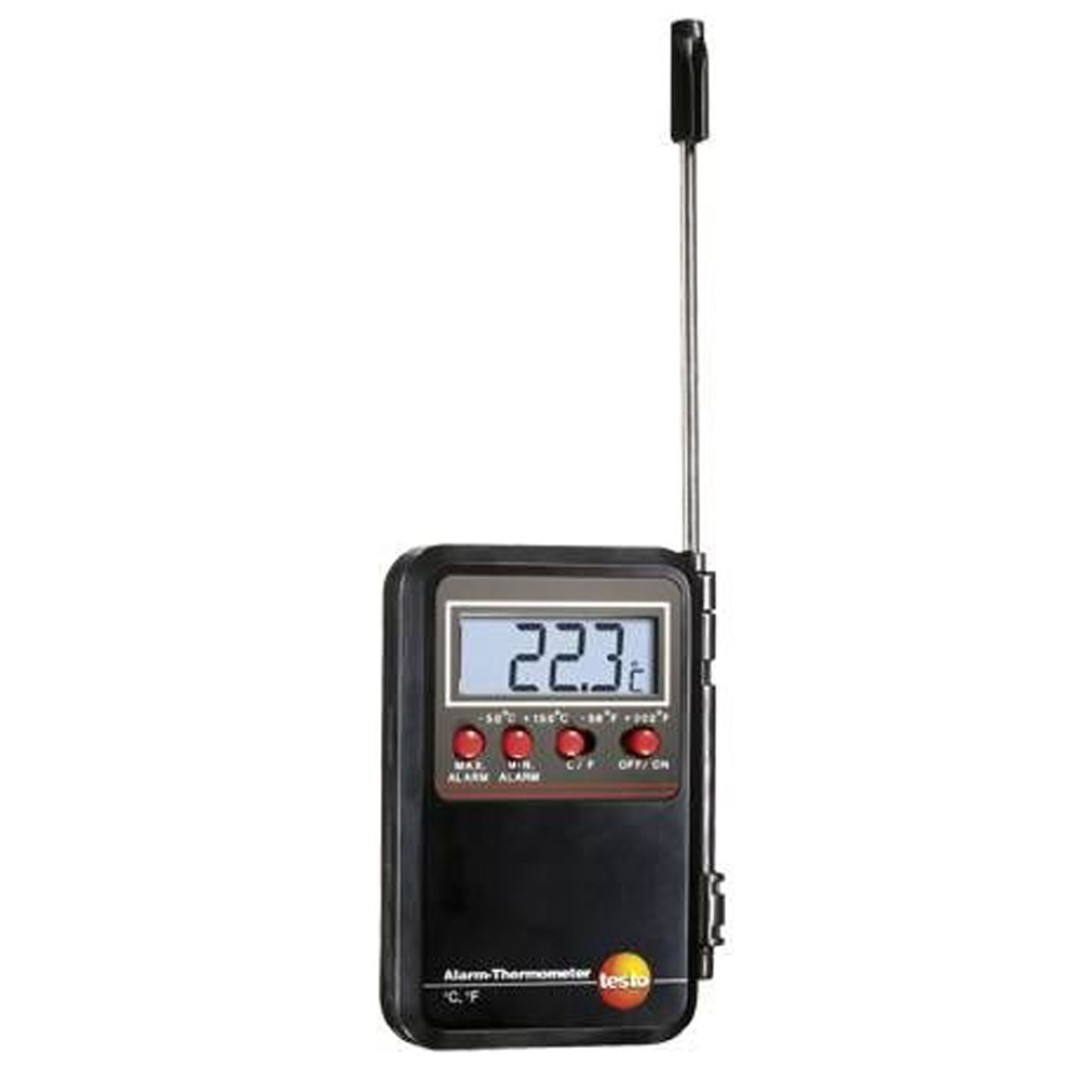 Imagen Mini termómetro testo - Termómetro industrial con alarma