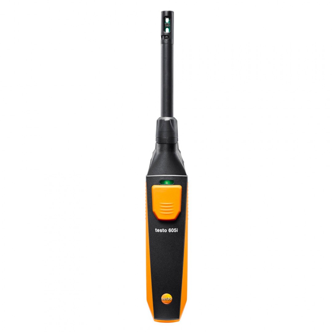 Imagen Termohigrómetro testo 605i - Con Bluetooth hasta 100 metros y sonda plegable en 90º