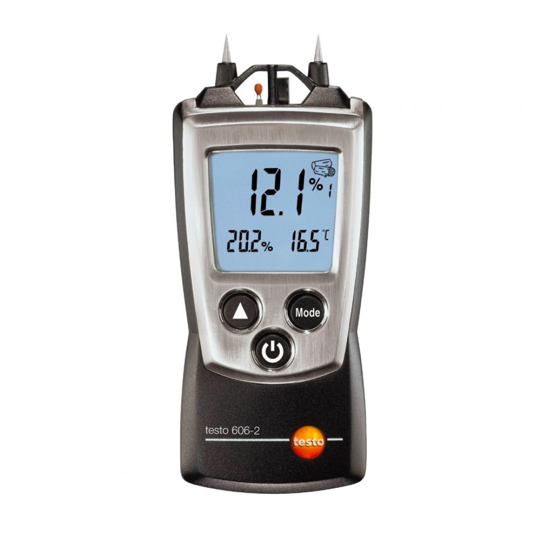 Imagen Medidor de humedad testo 606-2 - Para medir humedad en ambiente y contenido de humedad en materiales