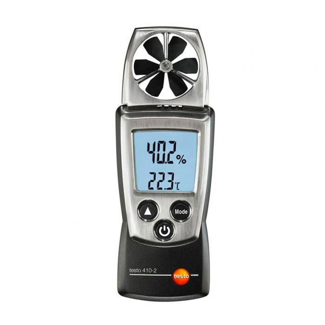 Imagen Anemómetro testo 410-2 - Con medición de temperatura y humedad integrada