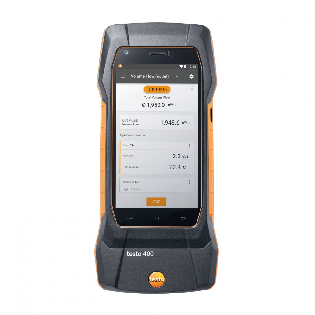 Imagen Instrumento multifunción testo 400 - Con pantalla full HD de 5"
