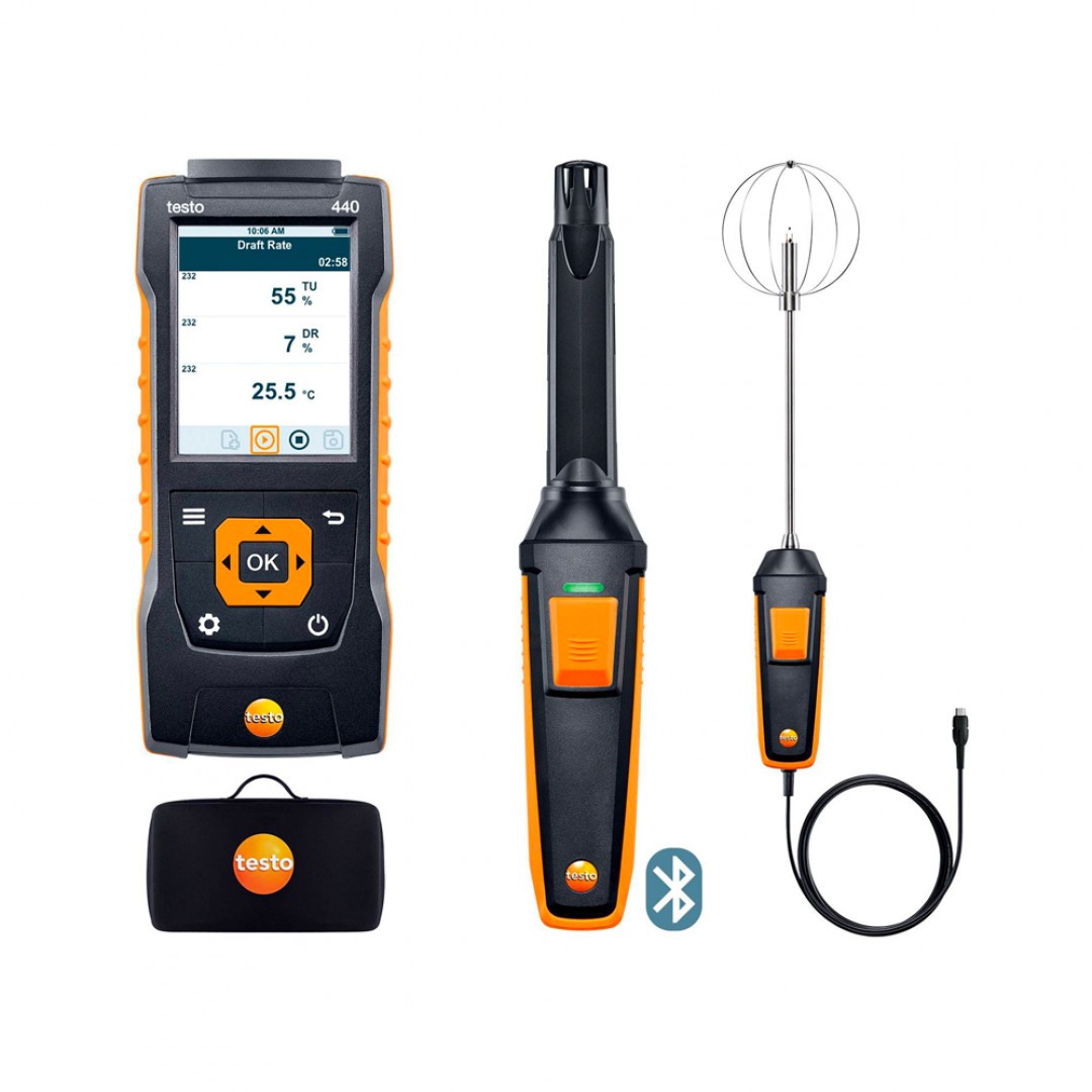 Imagen Set testo 440 - Set Pro para nivel de confort, con Bluetooth