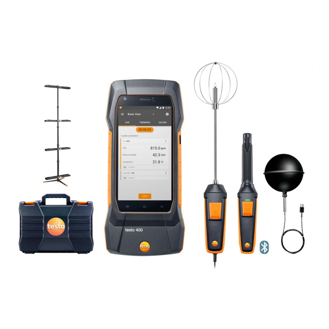 Imagen Set testo 400 - Set para IAQ y confort térmico