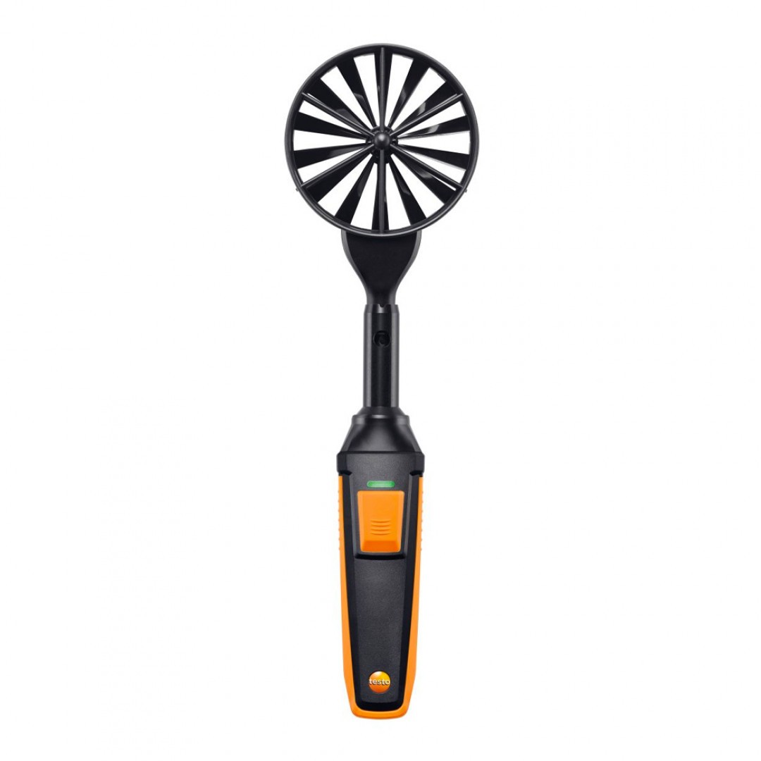 Imagen Sonda de molinete estándar (Ø 100 mm digital) - Con empuñadura por Bluetooth, para testo 440
