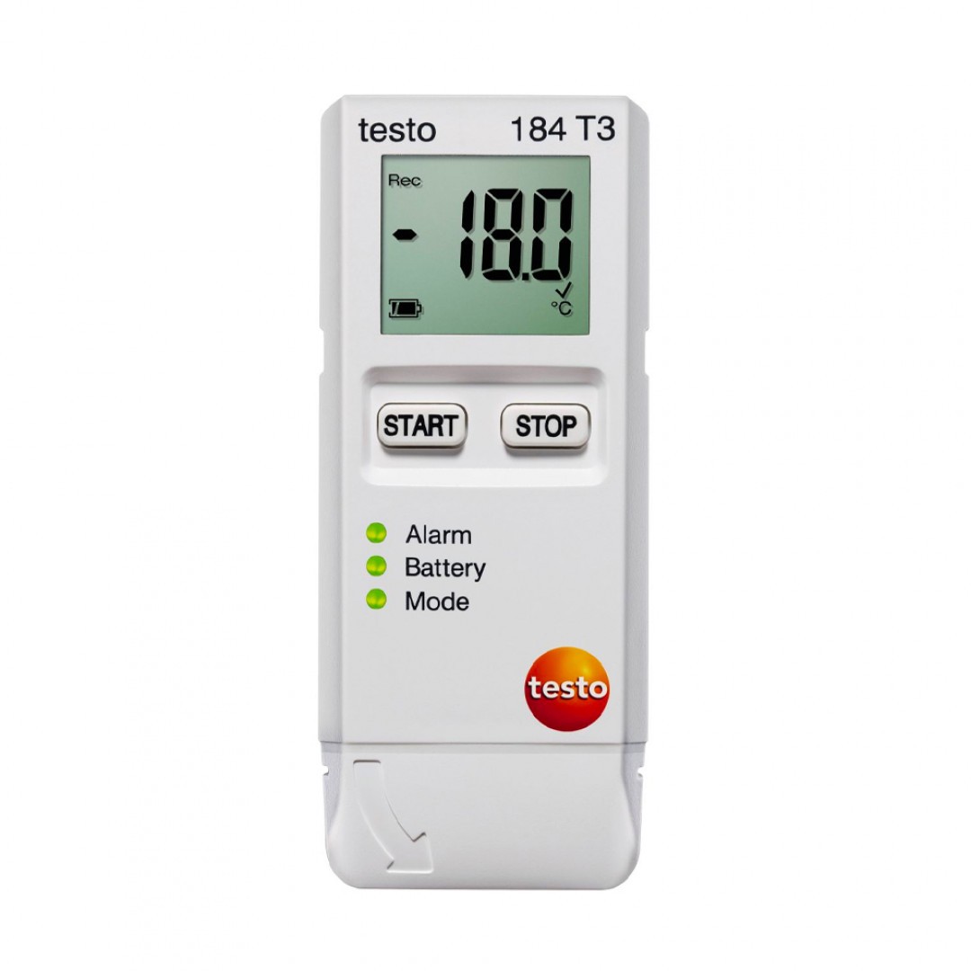 Imagen Monitor de temperatura USB testo 184 T3 - Monitor de temperatura para medios de transporte