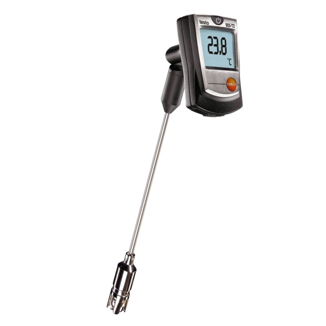 Imagen Termómetro testo 905-T2 - Con punta especial para medir en superficies planas o irregulares
