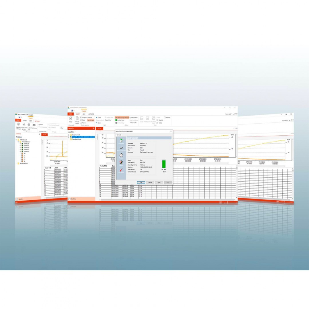 Imagen Software Comsoft Testo - Versión CFR21 Parte 11