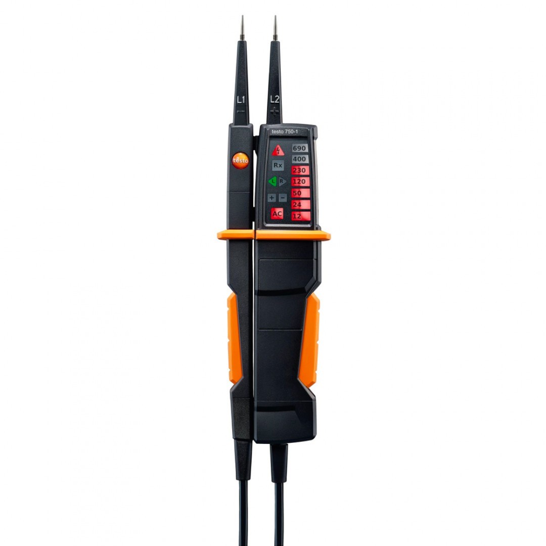 Imagen Comprobador de tensión testo 750-1 - Con pantalla LED 360°
