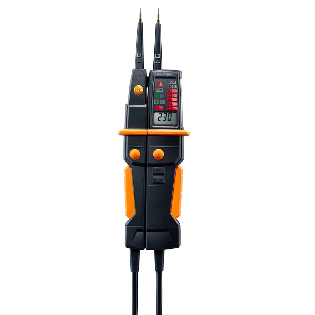 Imagen Comprobador de tensión testo 750-3 - Con LED 360° y LCD