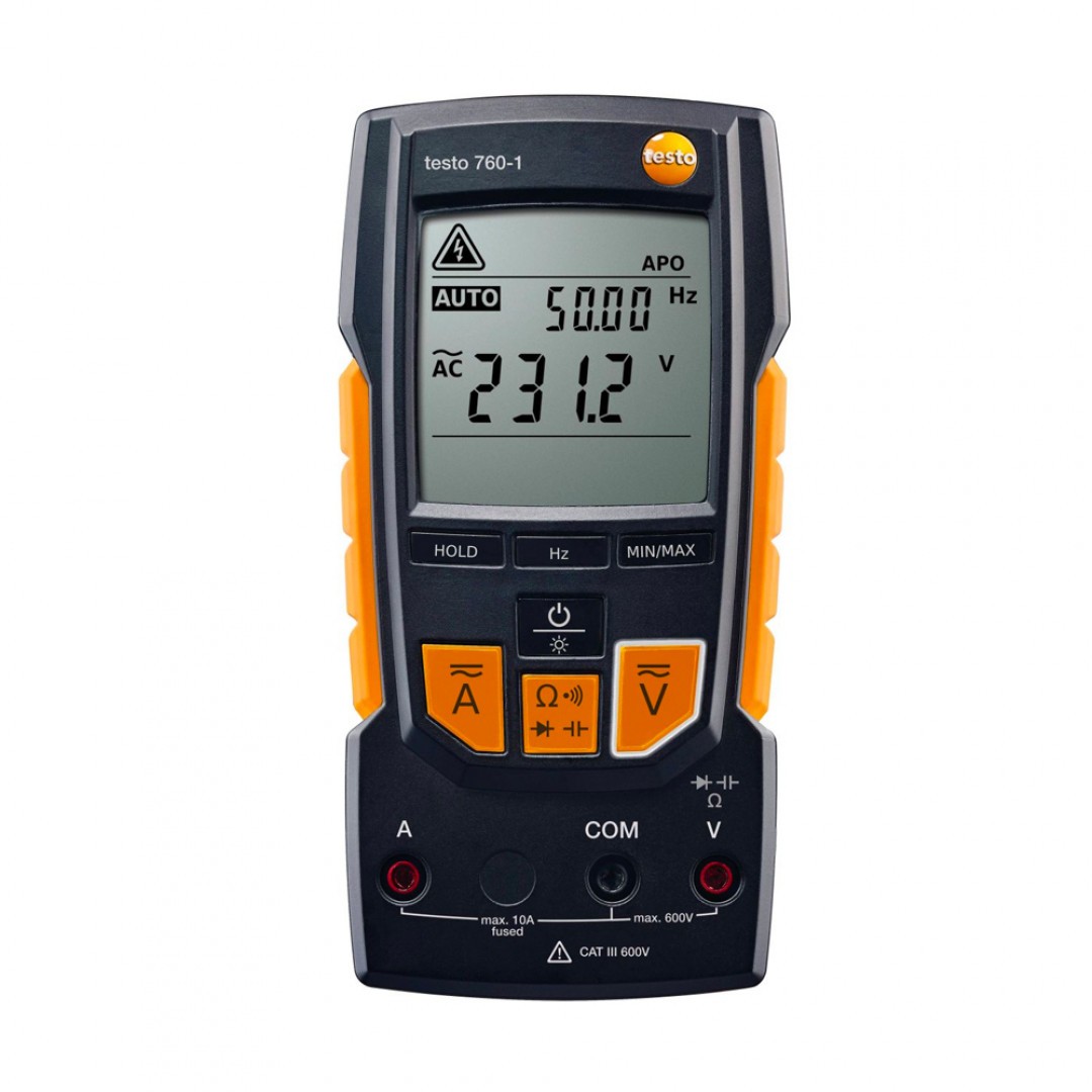 Imagen Multímetro digital testo 760-1 - Con autodetección de parámetros