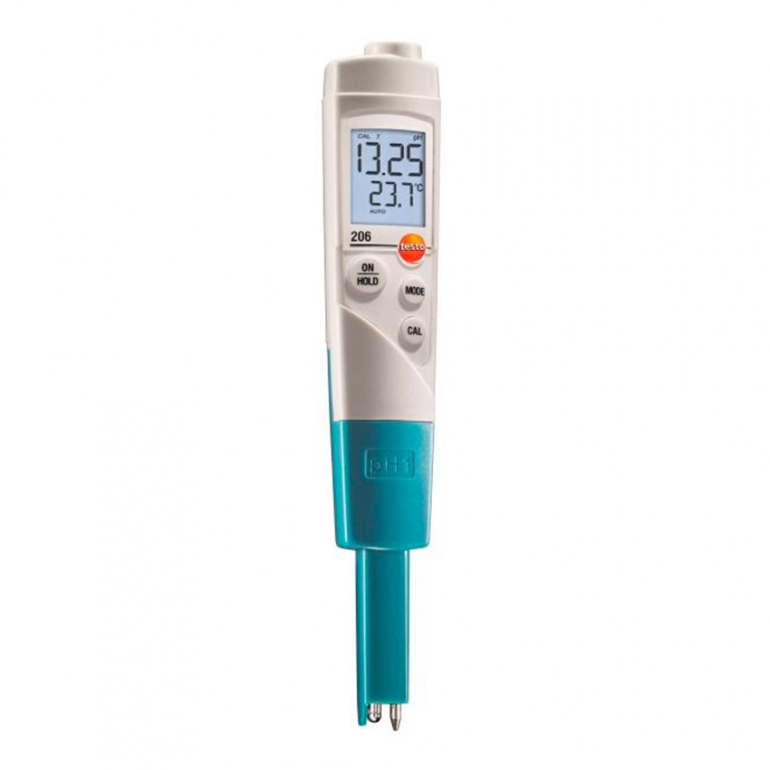 Imagen pHmetro testo 206-pH1 - Medidor de pH y temperatura especial para líquidos
