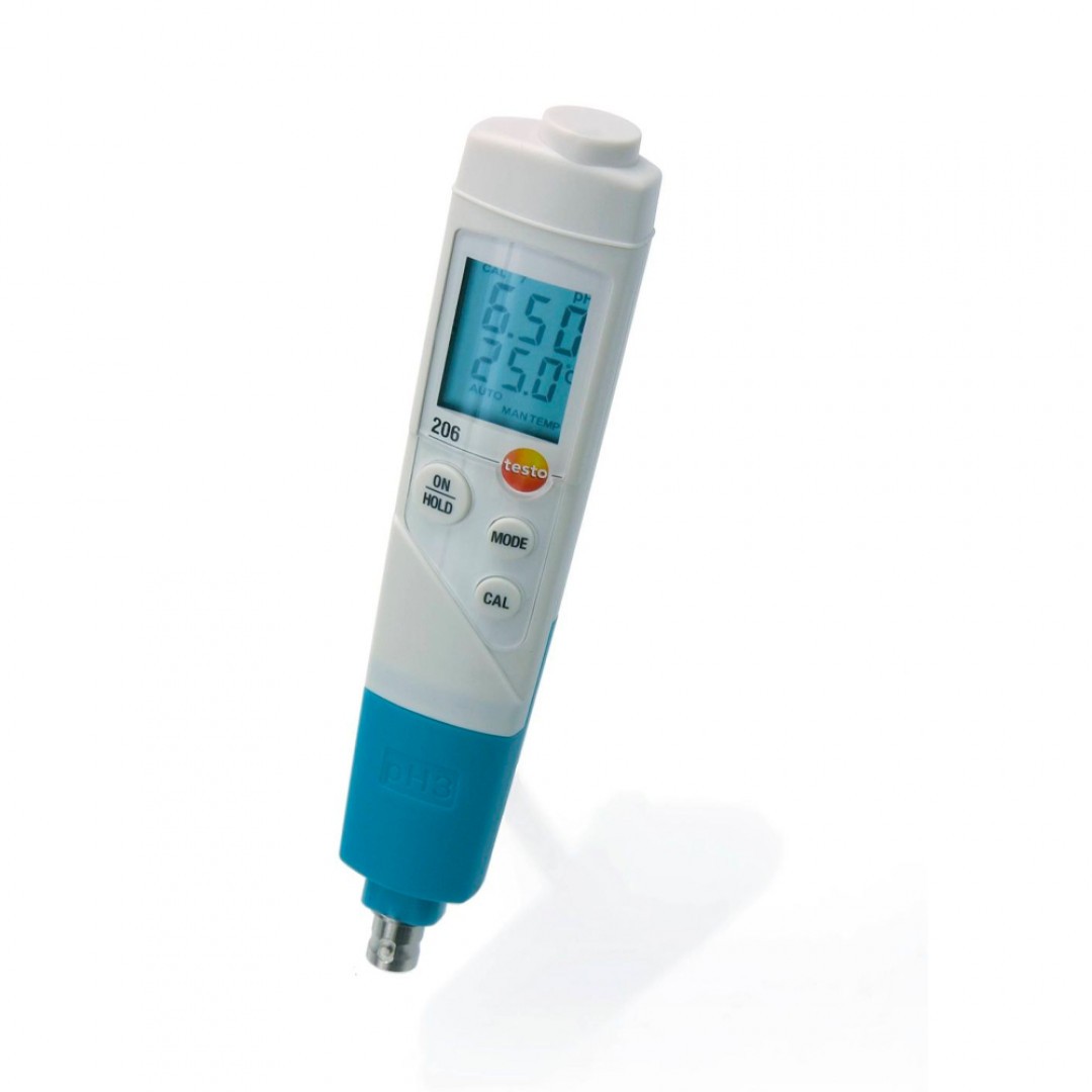 Imagen pHmetro testo 206-pH3 - Con conector BNC