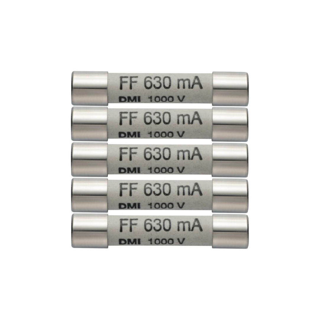 Imagen Fusibles de repuesto 630 mA / 1000 V - 5 unidades