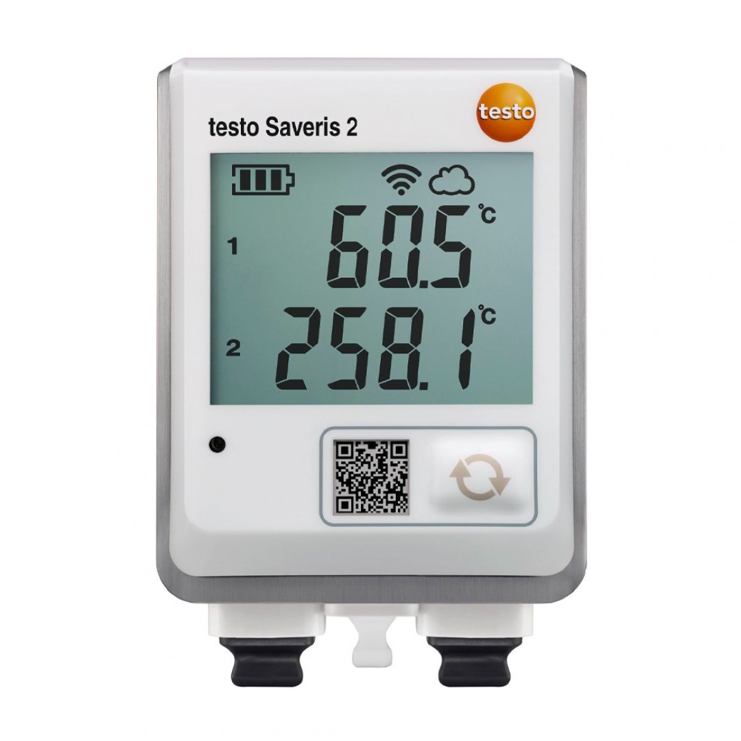 Imagen Data logger WiFi testo Saveris 2-T3 - Data logger de temperatura con conexiones para sondas TP