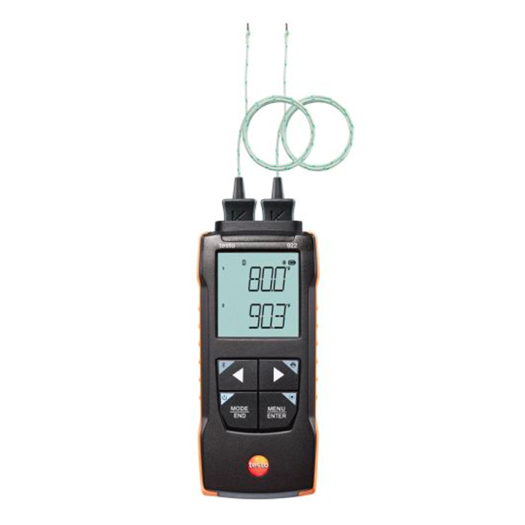 Imagen Termómetro testo 922 - Para la medición de temperatura diferencial