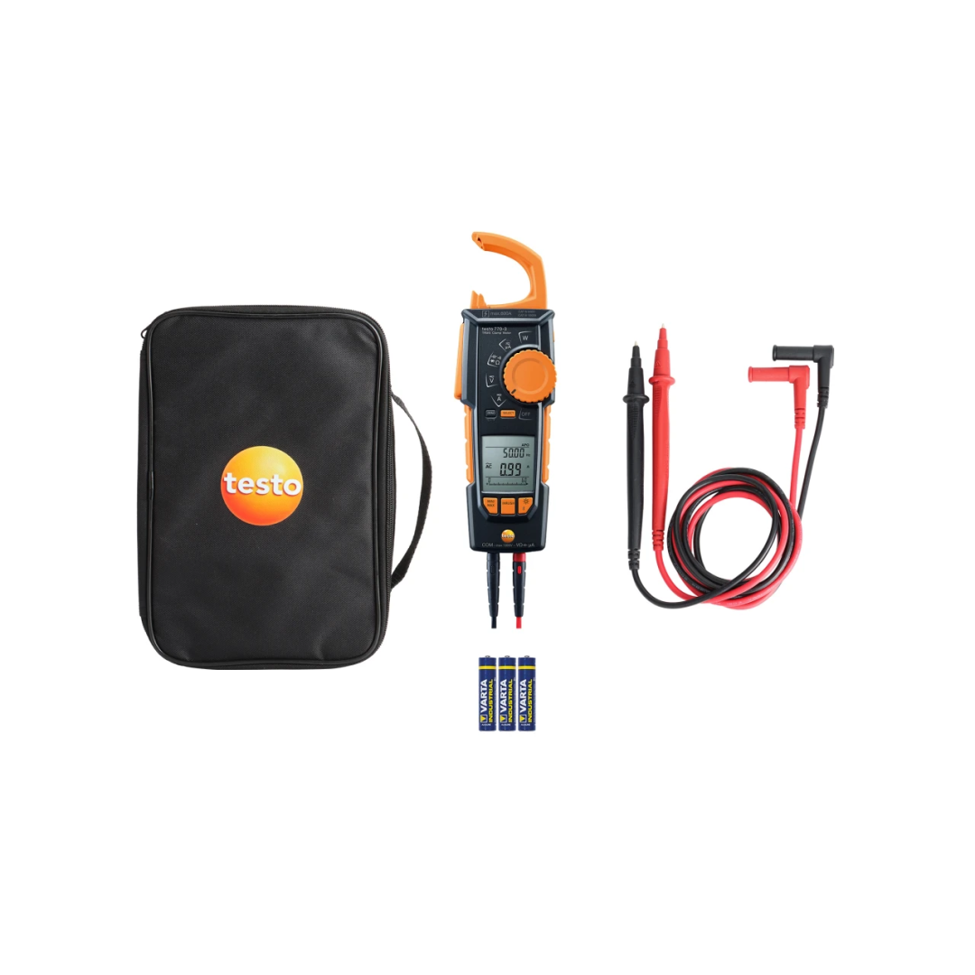 Imagen Pinza vatimétrica testo 770-3 - Con Bluetooth y conectividad a App