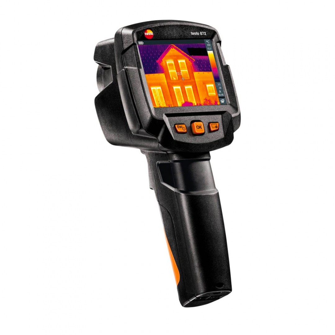 Imagen Cámara termográfica testo 872s -  320×240 píxeles, App. láser